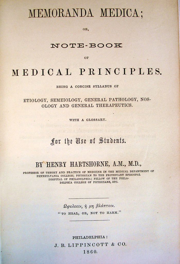 antique medical book